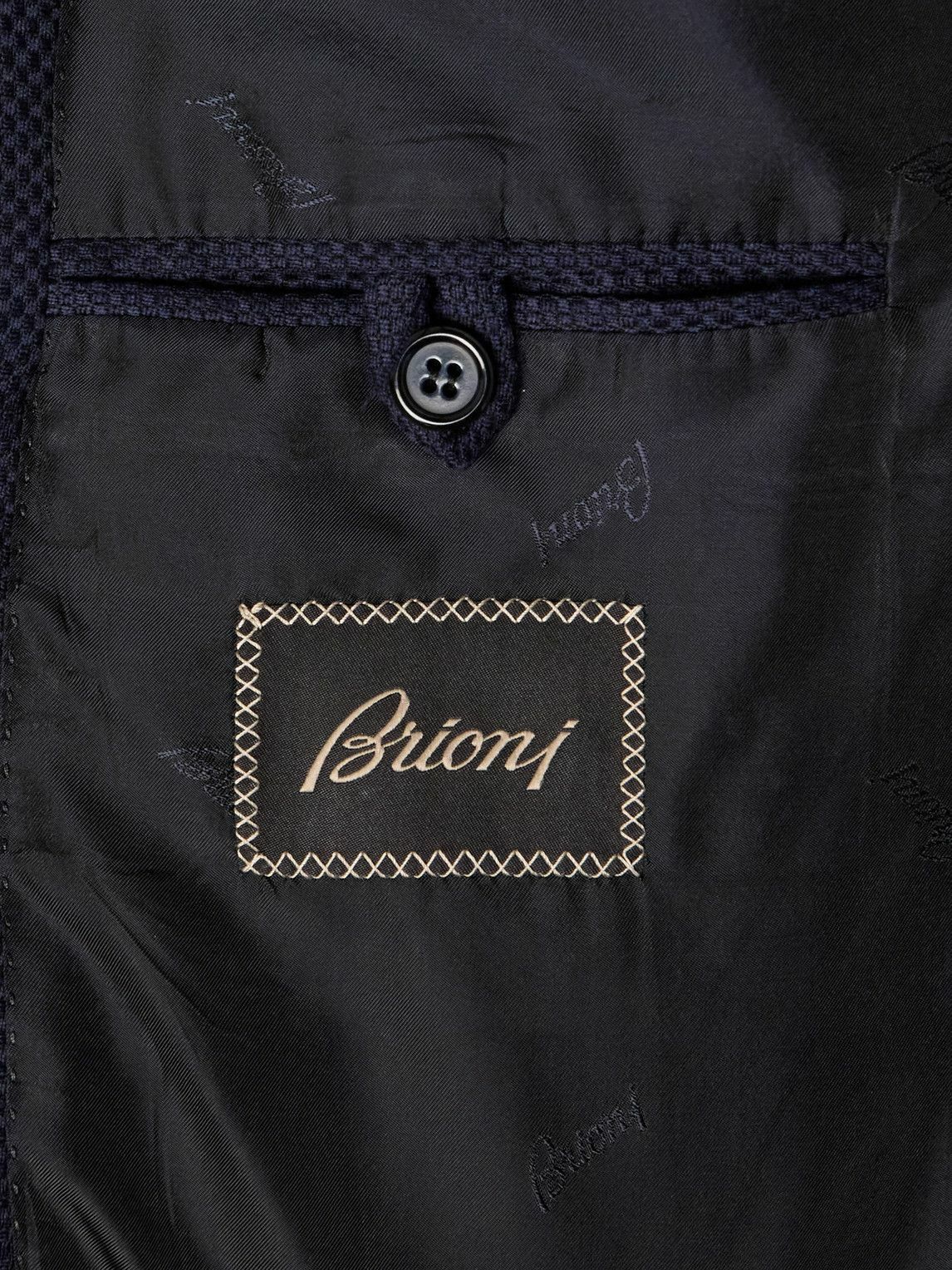 Brioni - Textured Wool and Cashmere-Blend Blazer - Blue