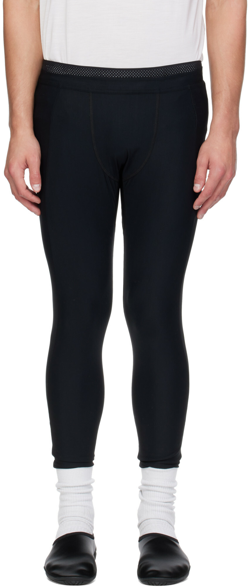 Literary Sport Black Mare Running Leggings