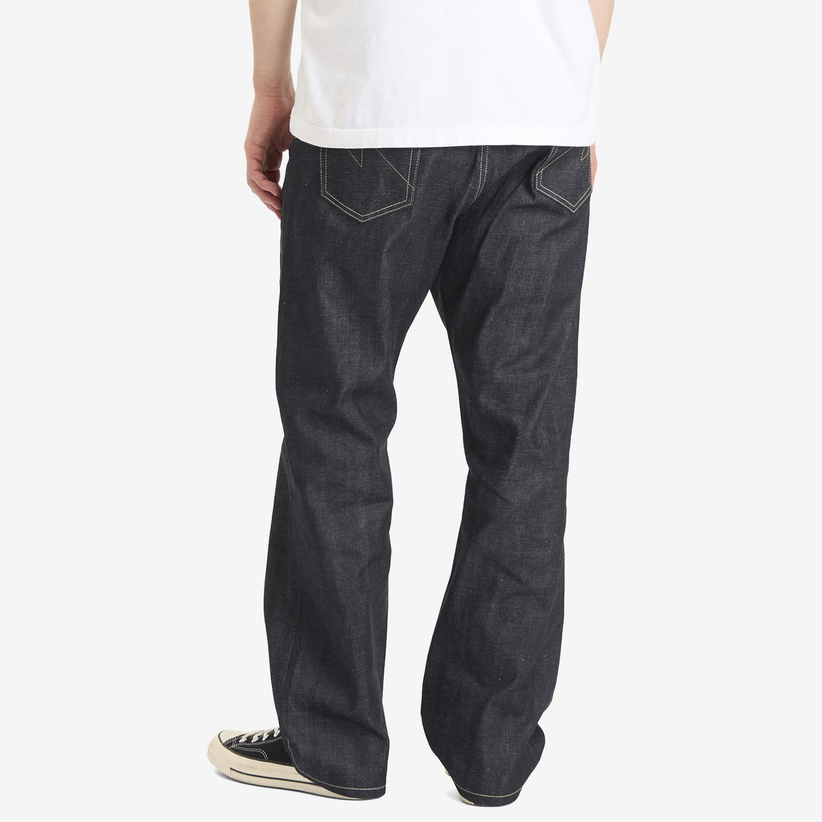 パンツ NEIGHBORHOOD RIGID DENIM DP BASIC PANTS Neighborhood Men's Rigid Denim DP Basic Pants in Black Neighborhood