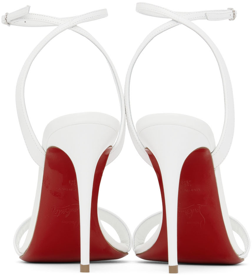 Christian Louboutin White retailer Sandals