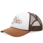 Butter Goods Men's Wizard Trucker Cap in Brown