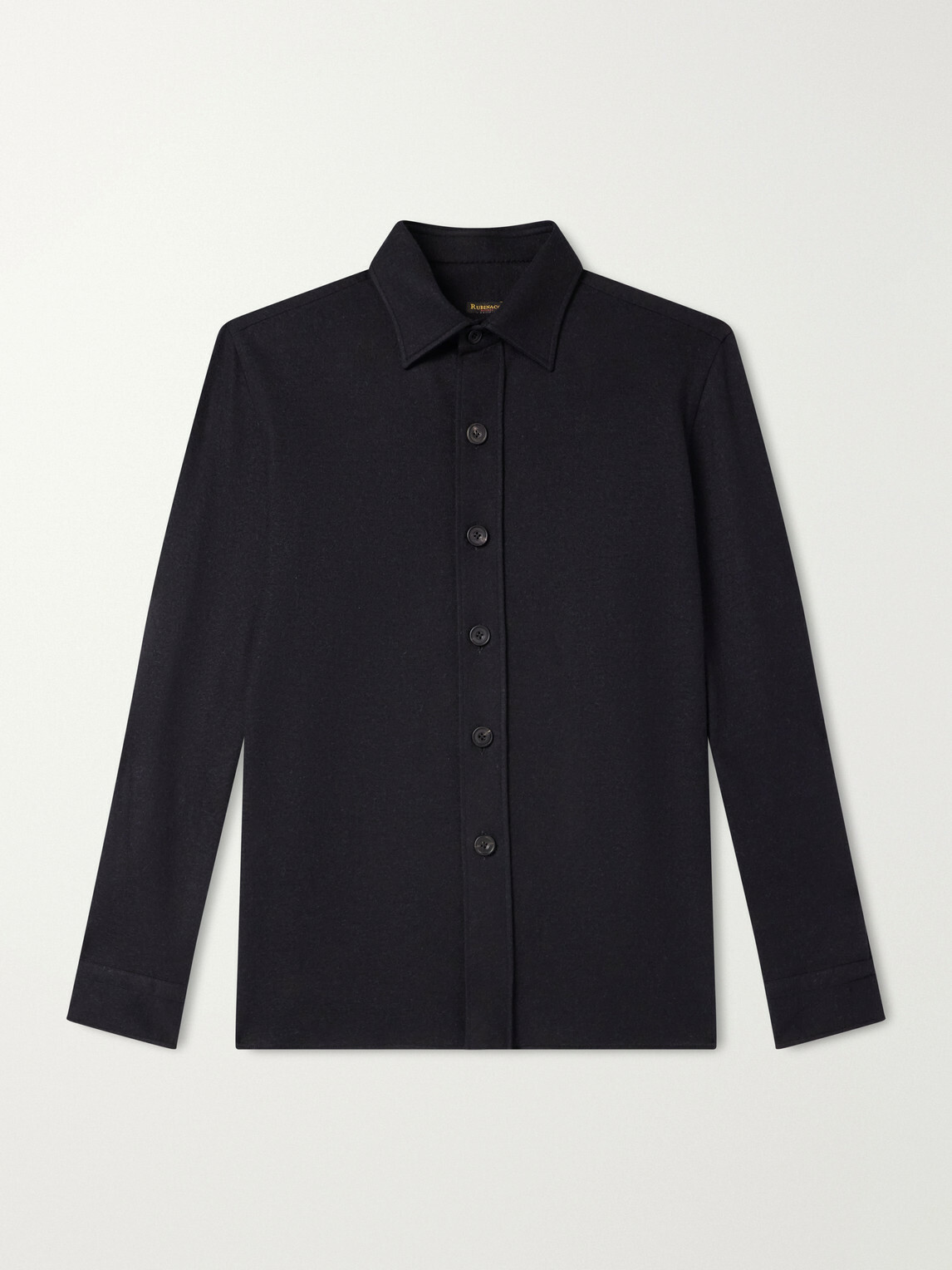 Rubinacci - Blanket Cashmere-Blend Jersey Shirt - Blue