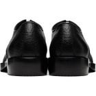 Dries Van Noten Black Leather Derbys