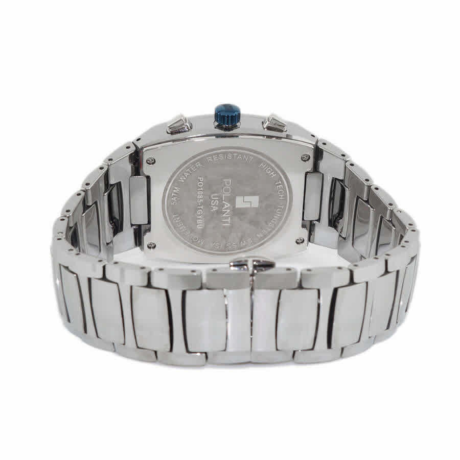Polanti Valor Chronograph Quartz Grey Dial Mens Watch PO1085-TGYBU