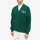 Pleasures Men's Blur Cardigan in Green