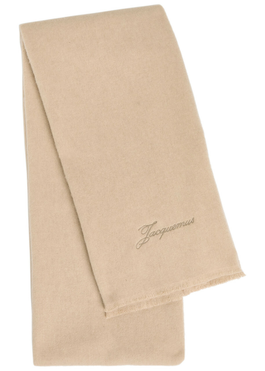 Jacquemus Le Bandana Pesco Silk Scarf - Multi Print - One