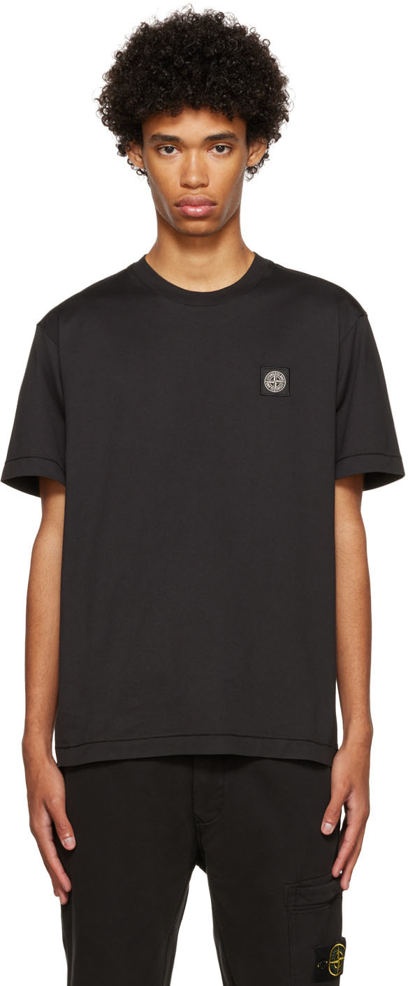 Stone Island Black Patch T-Shirt Stone Island