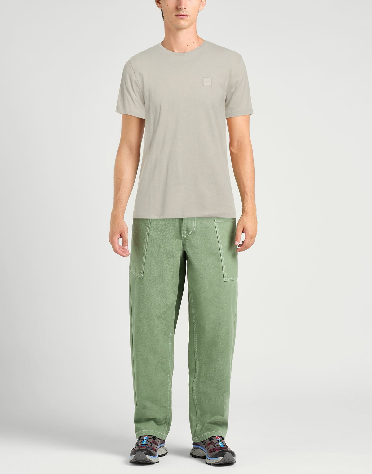 Boss Mens T-shirt in Beige