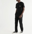 Carhartt WIP - Logo-Appliquéd Cotton-Jersey T-Shirt - Black