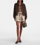 Loewe Amazona 23 leather tote bag