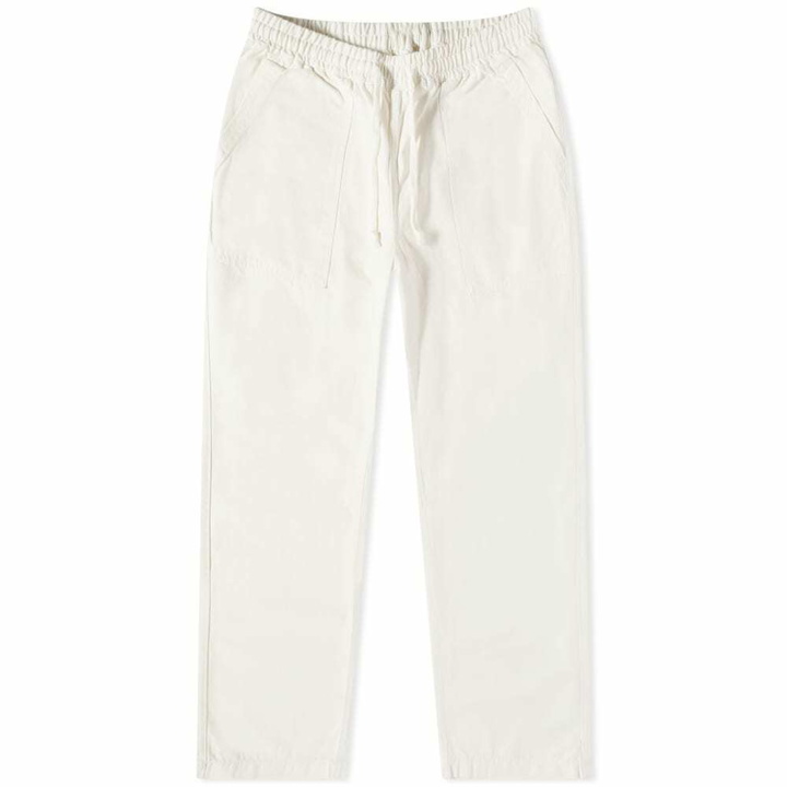 Photo: Service Works Men's Classic Canvas Chef Pant in Off White