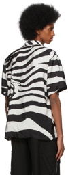 Bottega Veneta Black & White Zebra Shirt