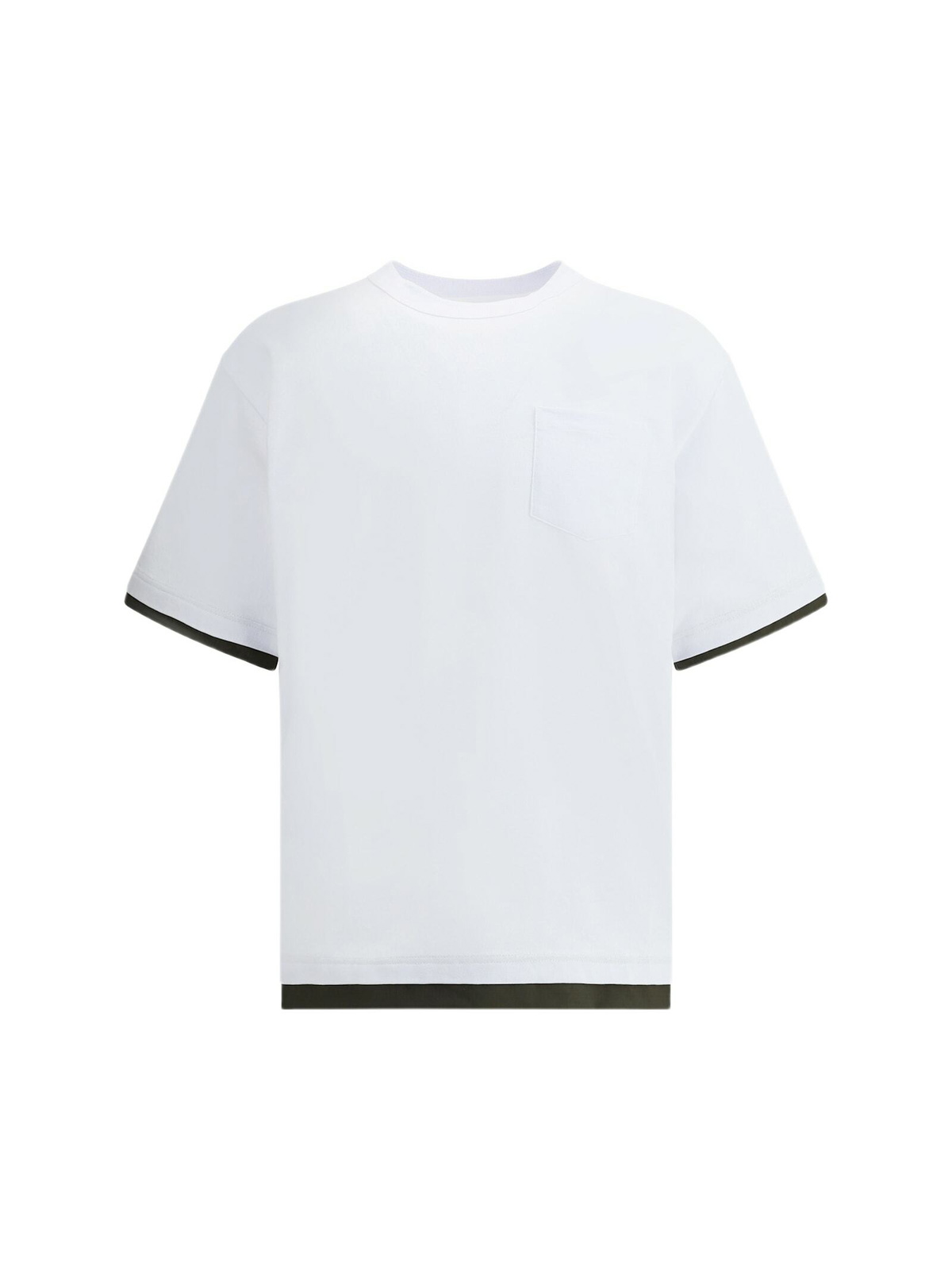 【sacai×WTAPS】Flock Print T-Shirt sacai Black WTAPS Edition Flock Print T-shirt Sacai