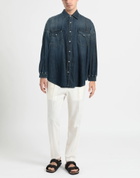 Mcqueen Mens Denim shirt in Blue