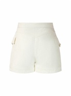 BALMAIN - Buttoned Denim Shorts