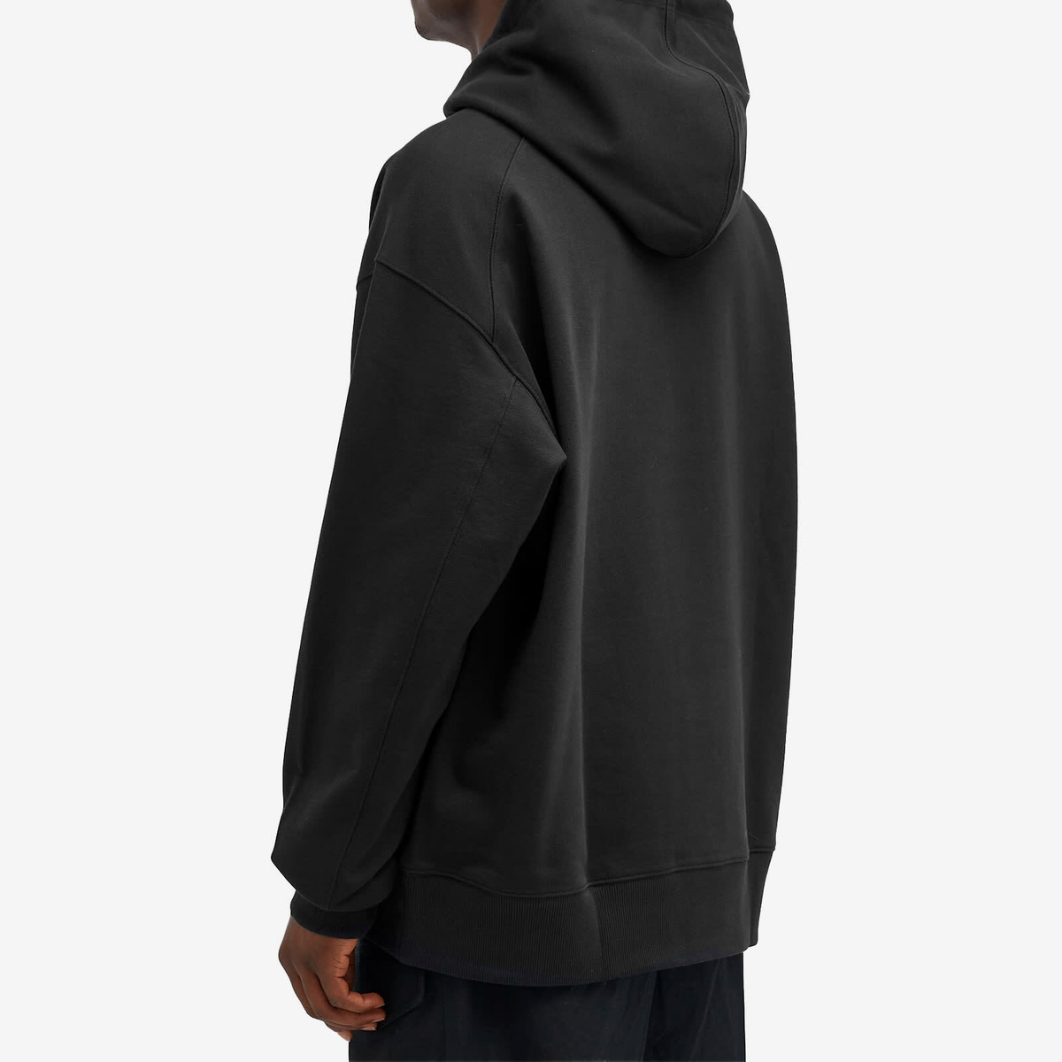 Y-3 Men's Graphics Hoodie in Black Y-3