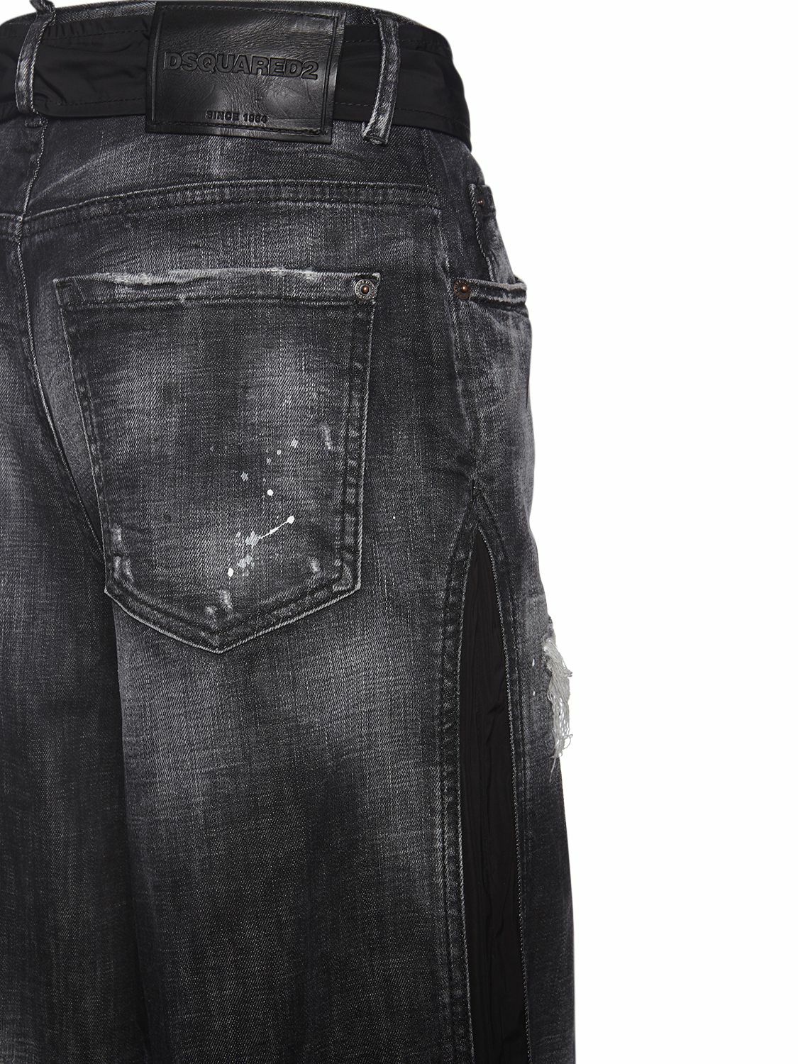 DSQUARED2 Hybrid Traveler Denim Hybrid Wide Jeans Dsquared2