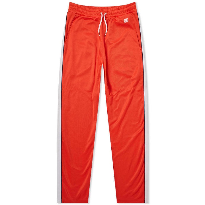 Photo: AMI Taped Track Pant Red