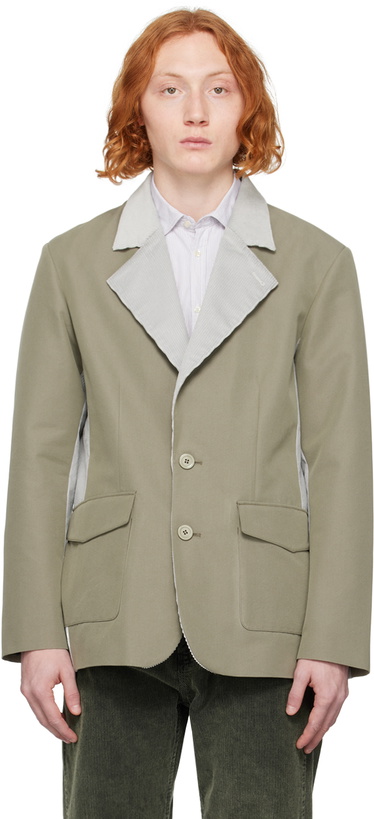 Photo: Stockholm (Surfboard) Club SSENSE Exclusive Taupe Blazer