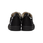 Rick Owens Drkshdw Black Graphic Trim Low Sneakers