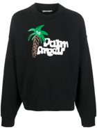 PALM ANGELS - Printed Cotton Sweatshirt