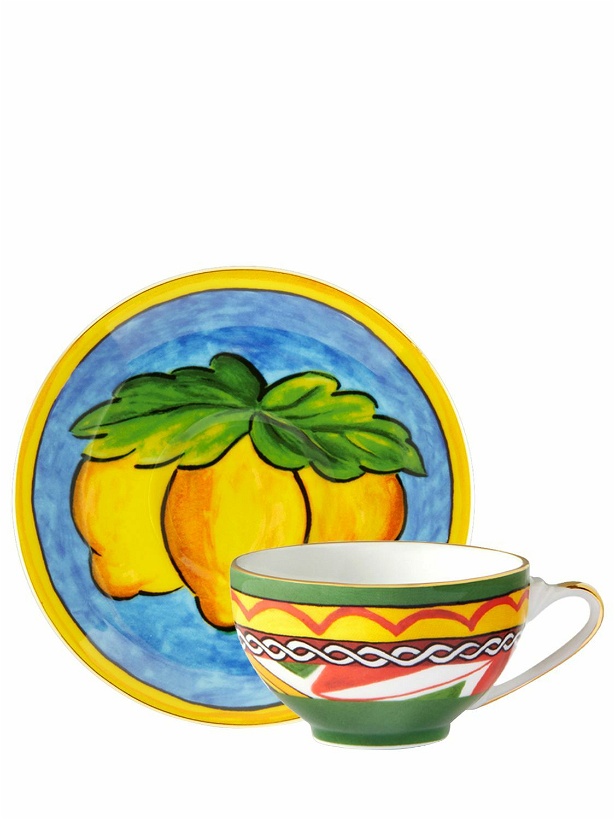 Photo: DOLCE & GABBANA - Limoni Porcelain Cup & Saucer