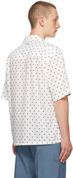 Marni White Polka Dot Shirt