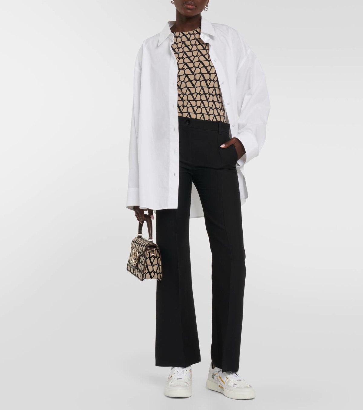 Valentino Garavani VL7N leather low-top sneakers