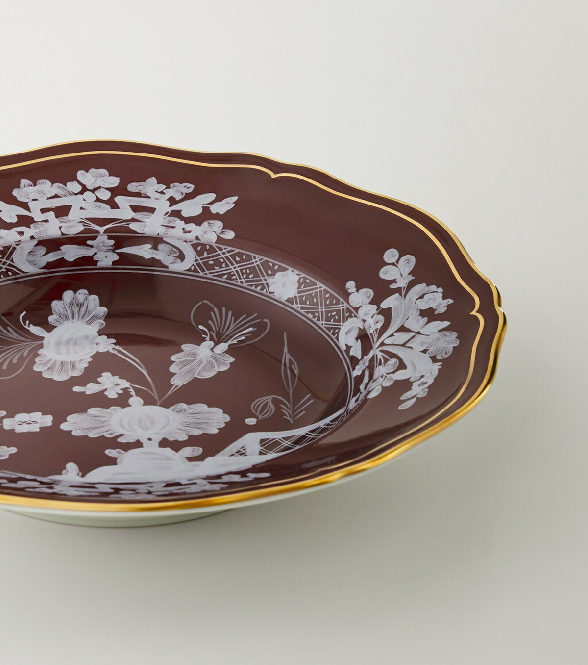 Ginori 1735 Oriente Italiano porcelain soup plate