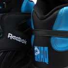 Reebok Men's Shaq Attaq Sneakers in Core Black/Azure/White