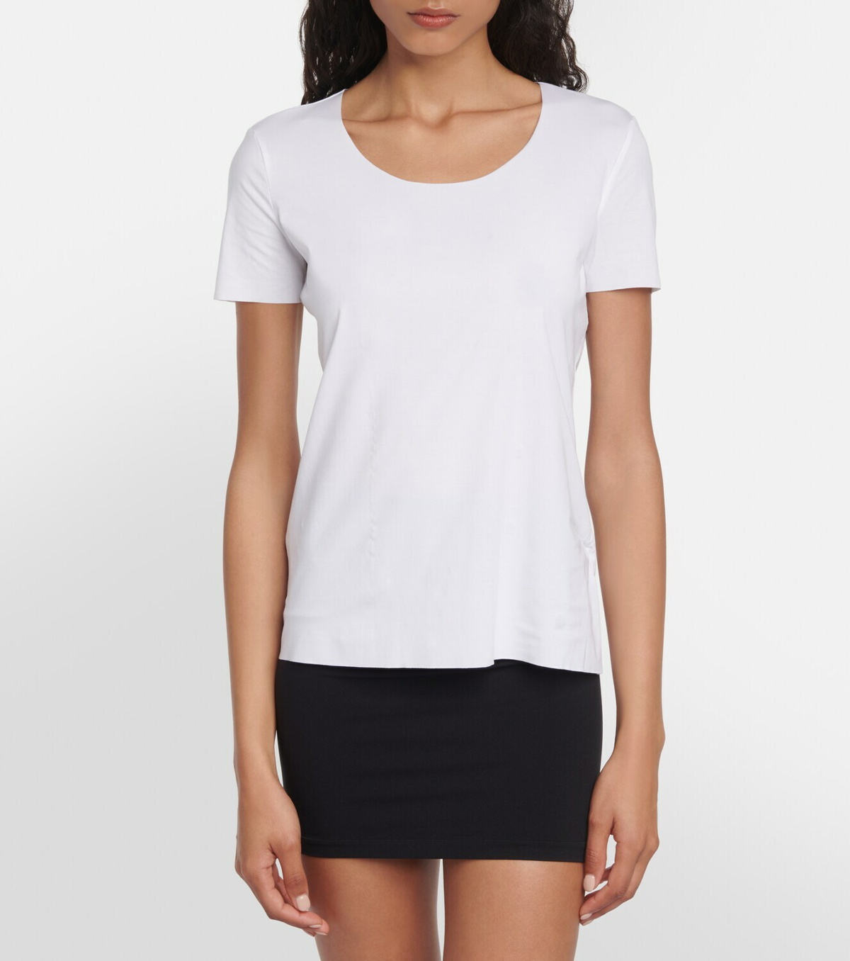 Wolford Aurora Top Short Sleeves for Women Black : : Clothing,  Shoes & Accessories