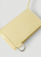 Le Porte Azur Crossbody Wallet in Yellow