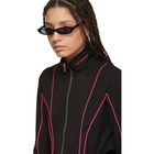 MISBHV Black and Pink Aspen Track Jacket