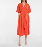 Vince - Belted midi dress