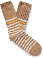 Thunders Love - Marine Striped Recycled Cotton-Blend Socks