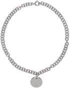 Tom Wood SSENSE Exclusive Silver & Blue Birthstone Circle Bracelet