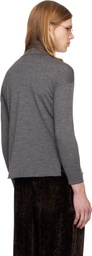 Magliano Gray Tipa Knitted Cardigan