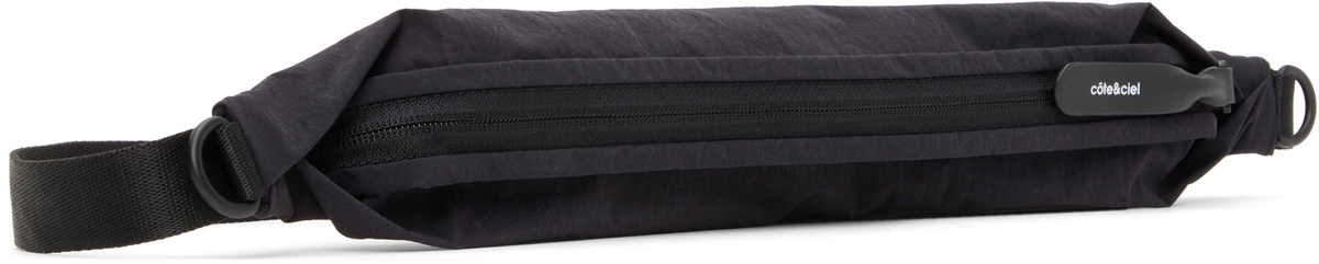 Côte&Ciel Black Adda Plus Komatsu Onibegie Nylon Pouch