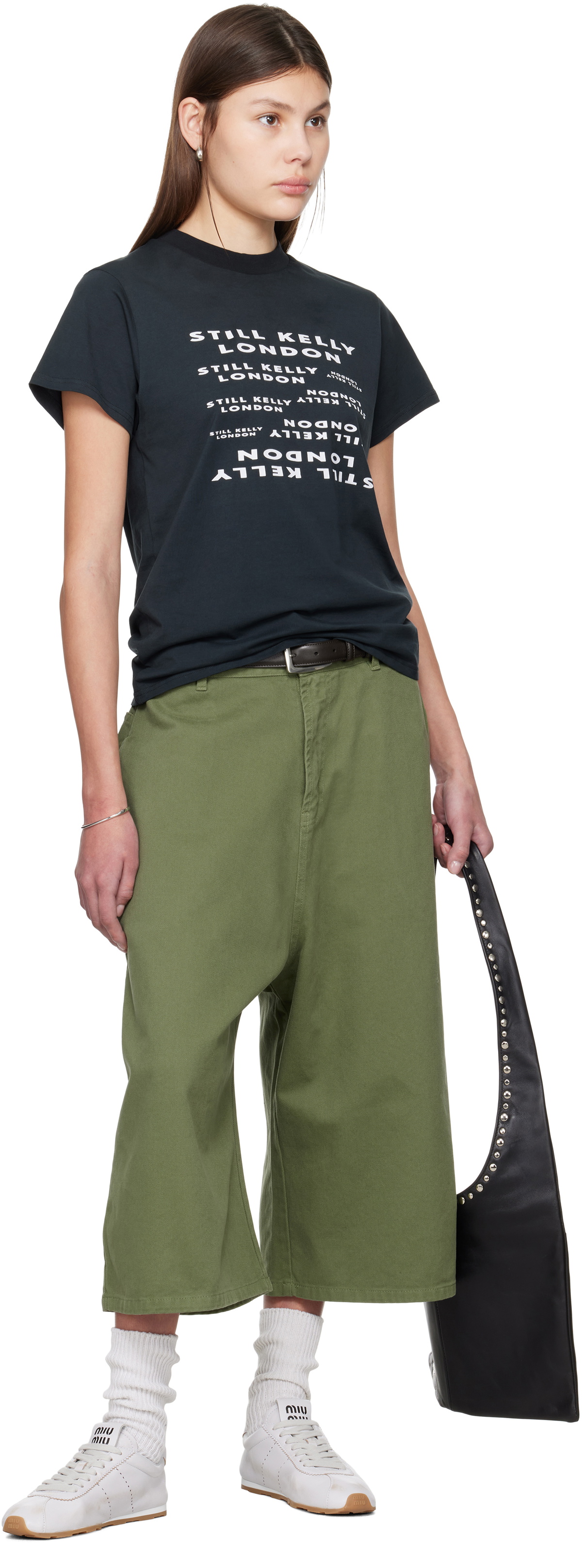 Still Kelly Black 'SK London' Baby T-shirt