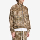 Cole Buxton Men's Piped Track Jacket in Leopard