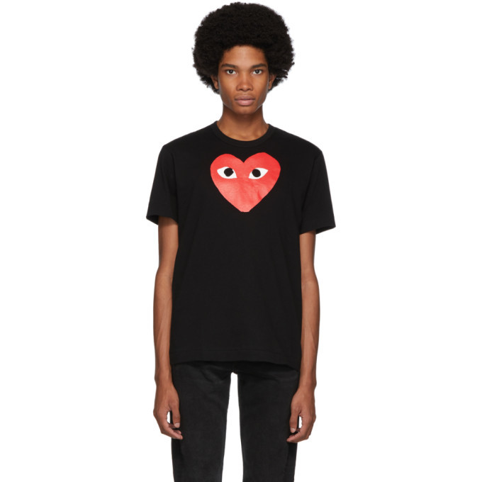 Photo: Comme des Garcons Play Black Big Heart T-Shirt