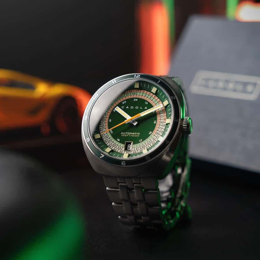 Cadola Giulia Suprema Automatic Green Dial Mens Watch CD-1044-55