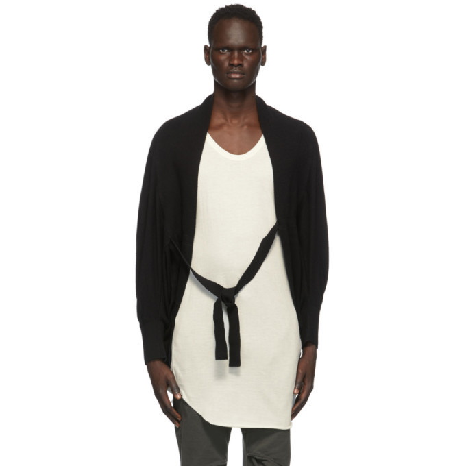 Photo: Julius Black Linen and Silk Cropped Cardigan