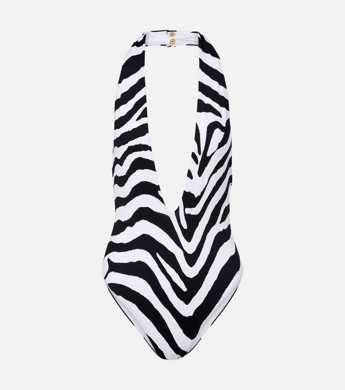 Balmain Zebra-print swimsuit