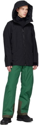 Goldwin Green Paneled Trousers