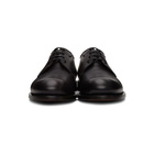 Ermenegildo Zegna Black Calfskin Derbys