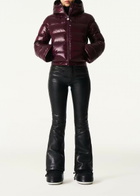 Perfect Moment Polar Puffer ski Jacket Burgundy