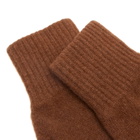MHL by Margaret Howell Men's Cut Off Glove in Brown 