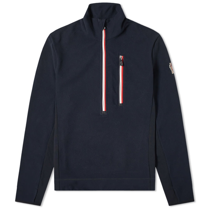 Photo: Moncler Grenoble Tricolour Half Zip Fleece