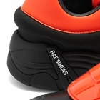 Raf Simons Men's Antei Oversized Sneakers in Tangerine/Black